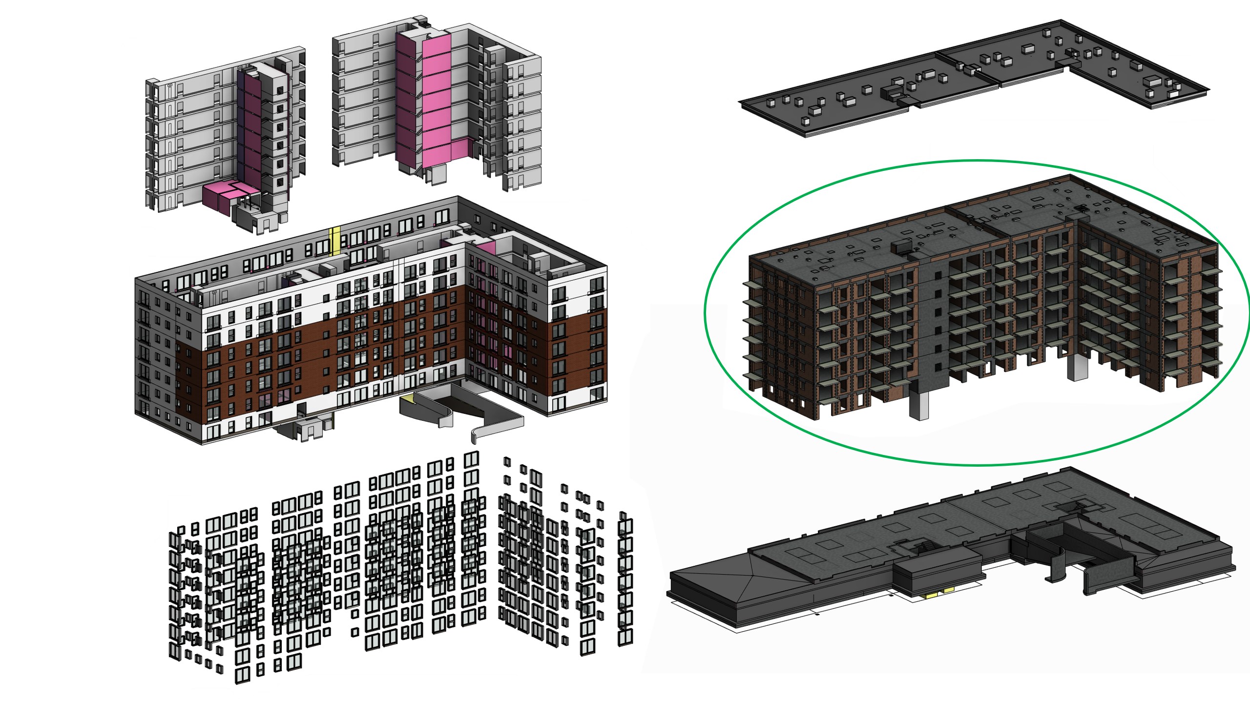BOQ and material schedules for design, construction and FM phase